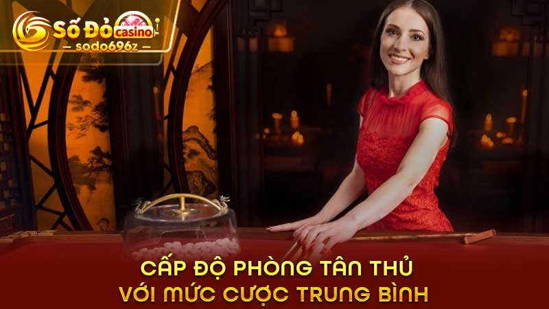 Phòng tân thủ với mức cược trung bình.