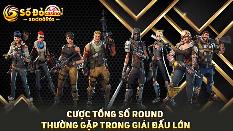 Cược tổng số round trong giải PUBG lớn