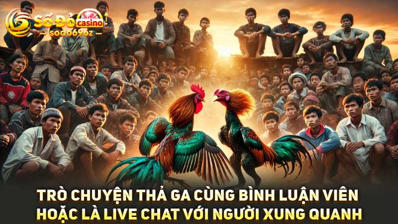 Trò chuyện và live chat cùng bình luận viên tại SODO